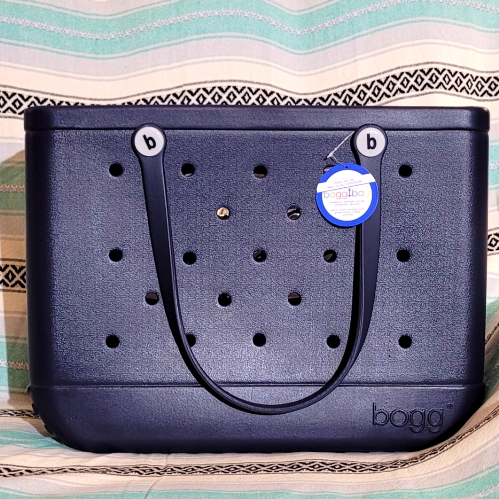 New Large Navy Blue Original Bogg Bag